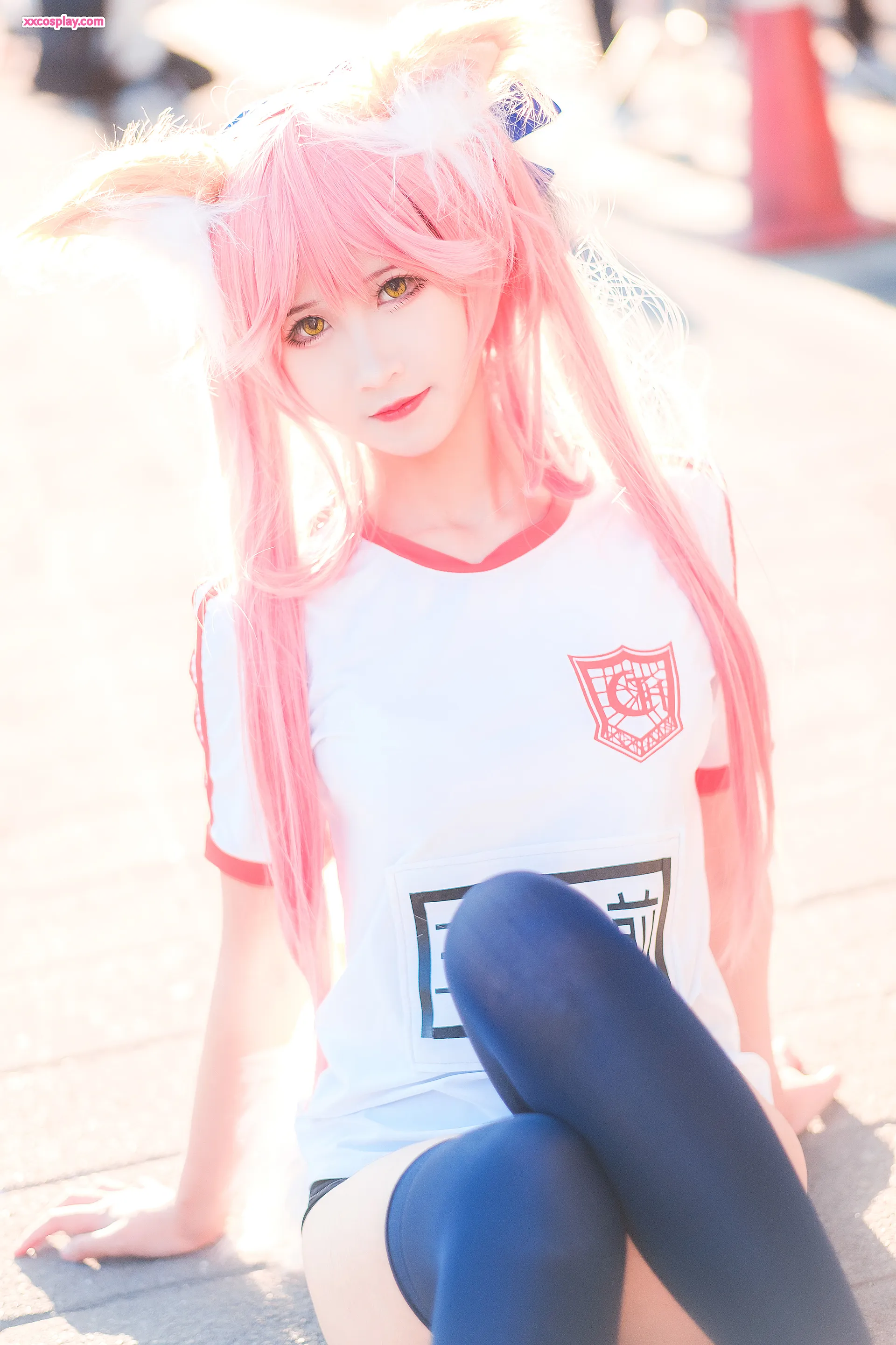 Sando 69 en Tamamo no Mae - Cosplay Fate/Grand Order
